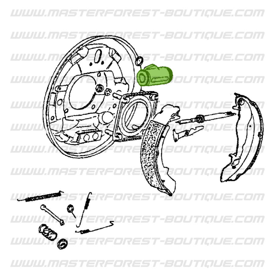 Cylindre de roue JAPANPARTS CS-188