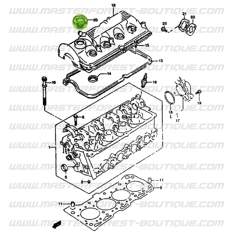 Tappo olio tappo olio bocchettone di riempimento olio Honda XL 600 V Transalp PD Tappo olio tappo olio bocchettone di riempimento olio Honda XL 600 V Transalp PD