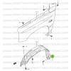XXXBEN Clip pour pare-boue d'aile Suzuki Santana Vitara