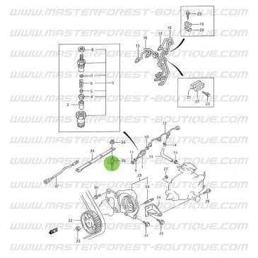 Velas de incandescência para Suzuki Santana Vitara 2.0 TDI