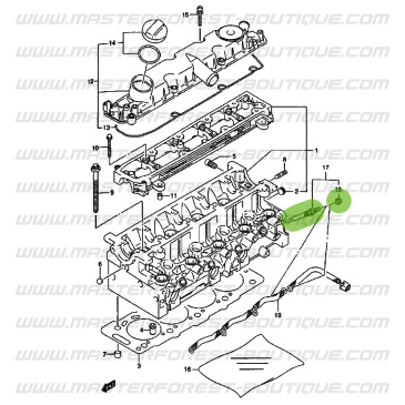 Vela de incandescência para Suzuki Santana Vitara 2.0 HDI