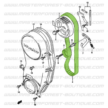 Verteilersatz Suzuki Santana Vitara 1.6L 16S