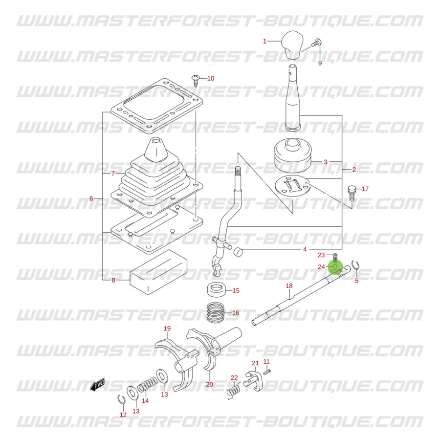 Transfer Case Locking Ball for Suzuki Jimny Petrol