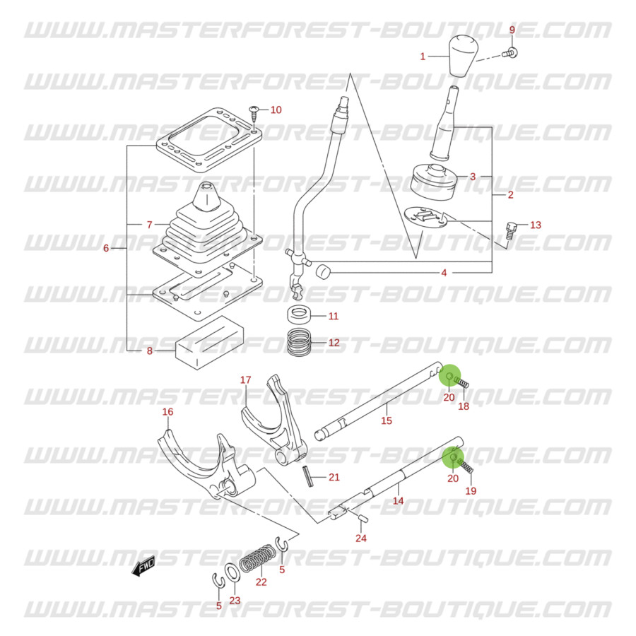 Transfer Case Locking Ball for Suzuki Jimny Diesel