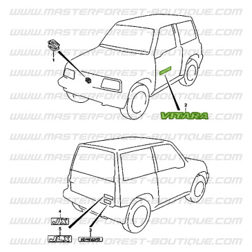 Suzuki Santana Vitara Türlogo