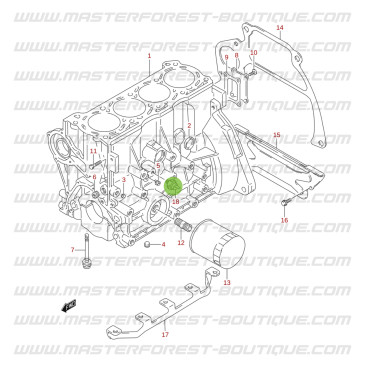Sonda de presión de aceite Suzuki y Santana Vitara 1,6 L de 8 válvulas