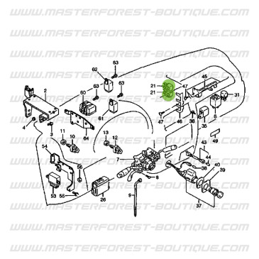 Kraftstoffpumpenrelais für Suzuki Santana Vitara 2.0 HDI