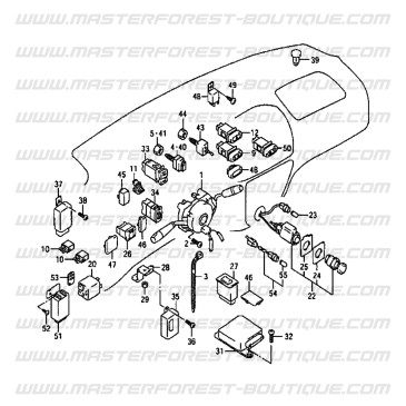 Interruptor de luz de freno Suzuki Santana Vitara
