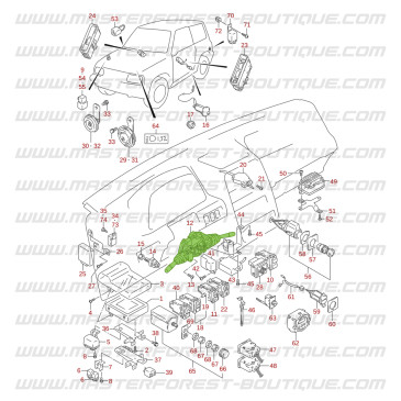 Conmutador de luces Suzuki Santana Vitara 1.6