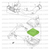 copy of Suzuki Santana Vitara 2.0 HDI air filter