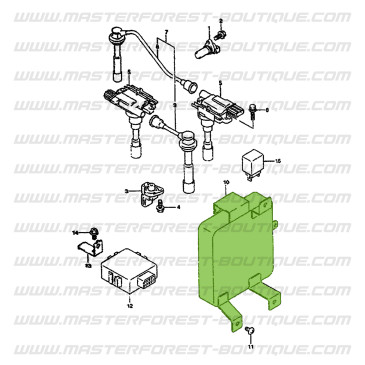 Calculateur Suzuki Santana Samurai injection 16S