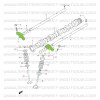 Rocker arm, 8 valves Suzuki Santana Vitara G16A