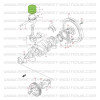 copy of Standard piston rings set, Suzuki Santana Samurai 413