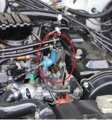 Blast solenoid valve, Suzuki Santana Samurai 413i, 8 valves