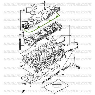 Suzuki Santana Vitara 2.0 HDI valve cover gasket