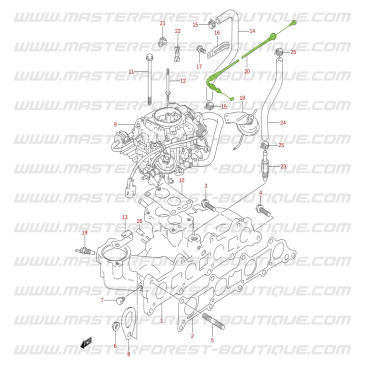 Câble accélérateur Suzuki Santana Vitara 1.6 8 soupapes à carburateur