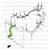 Mangueira inferior para Suzuki Santana Vitara 1.9 TD