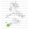 copy of Suzuki Santana Vitara rear axle inner spi seal