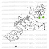 copy of Befestigungsschraube Gleitschiene lateral von Plane Suzuki Santana Samurai
