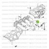 copy of Screw for soft top lateral slideway, Suzuki Santana Samurai