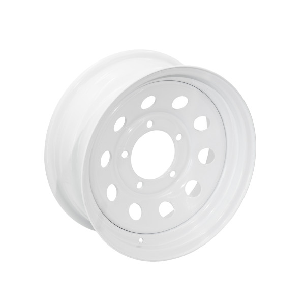 White OFFROAD modular steel wheel 6x15" Suzuki Santana White OFFROAD modular steel wheel 6x15" Suzuki Santana