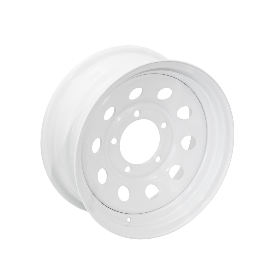 Cerchione modular bianco 6x15" 4x4 Suzuki Santana