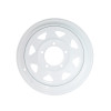 White OFFROAD triangular steel wheel rim 6x16'' Suzuki Santana