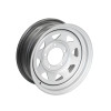 Cerchione triangolare grigio argento 7x15" 4x4 Suzuki Santana