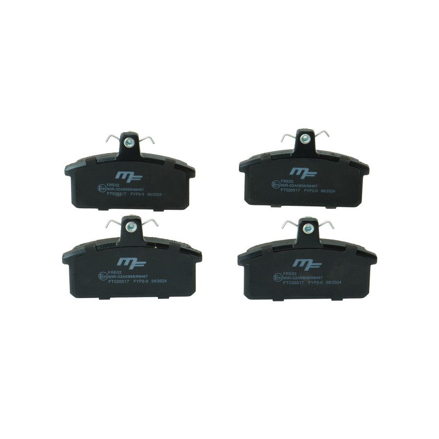 Plaquettes De Frein AVANT RIDEX Pour Suzuki Foreza / A Trois Volumes - 402B0368 - Compatibilité étendue