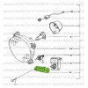 copy of Suzuki Santana Samurai electric headlight adjustment motor