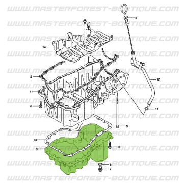 Carter dell'olio per Suzuki Santana Jimny 1.5 DDIS