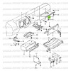 copy of Glove box door, 295mm, Suzuki Santana 410 and 413