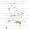 Soporte de caja de transferencia izquierdo Suzuki Jimny