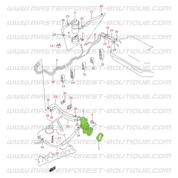 Pompe à essence Suzuki Santana Vitara 1.6 à carburateur