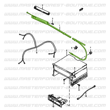 Antenna CB per Suzuki Santana Vitara