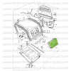 copy of Junta del cristal del portón trasero Suzuki Santana Samurai de chapa