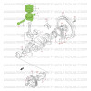 XXXBEN Kit 4 pistons standard 4x4 Suzuki Santana Vitara 1.6 8S montage 1