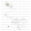 Joint spi arbre de roue arrière Suzuki Santana Jimny