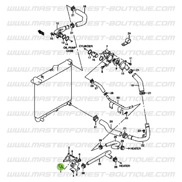 Wassertemperatursensor Suzuki Jimny Benzin
