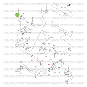 Termostato Suzuki Santana 1.3 16v