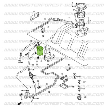 Filtre à carburant Suzuki Jimny diesel jusqu'à 2007