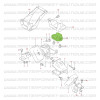 Silent bloc for gearbox mount Suzuki Santana Jimny petrol