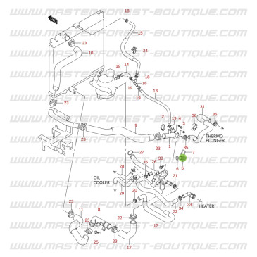 Sensore di temperatura Suzuki Santana Jimny diesel