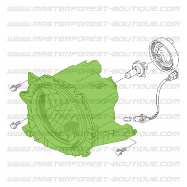 Optique avant gauche Suzuki Jimny 2018-