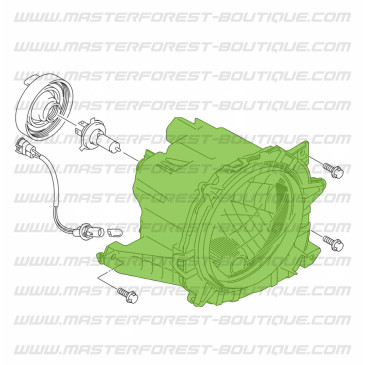 Optique avant droit Suzuki Jimny 2018-