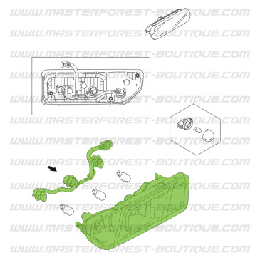 Faro posteriore sinistro Suzuki Jimny 2018-
