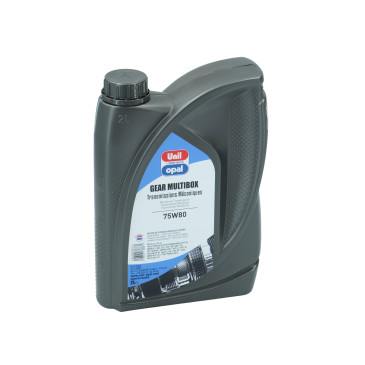 Óleo de Caixa de Velocidades UNIL OPAL GEAR MULTIBOX 75W-80 (Recipiente 2L)