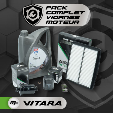 XXXELI Pack complet vidange moteur Suzuki Santana Vitara 1.6L 8 soupapes injection