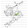 copy of Système de rattrapage arrière droit pour tambour 228mm