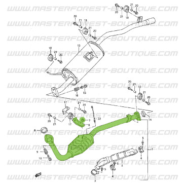 Catalizzatore per Suzuki Santana Samurai 413